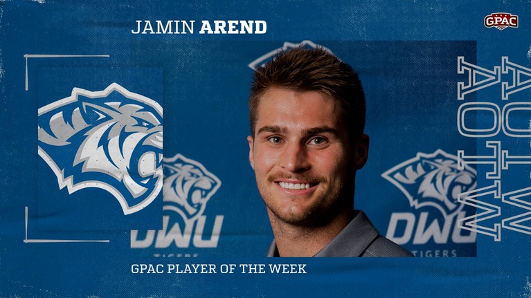AREND NAMED GPAC OFFENSIVE PLAYER OF THE WEEK