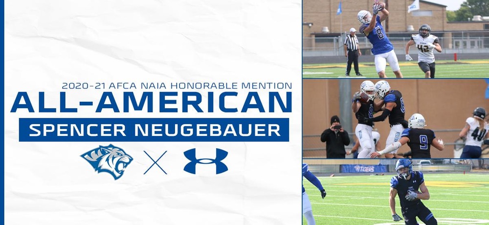 Neugebauer tabbed AFCA NAIA All-American Honorable Mention