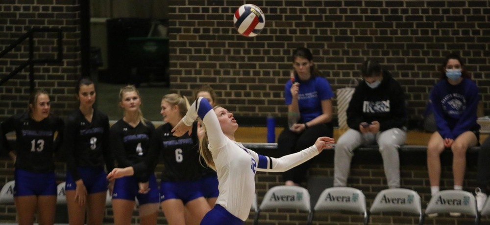 Tiger volleyball splits weekend matches