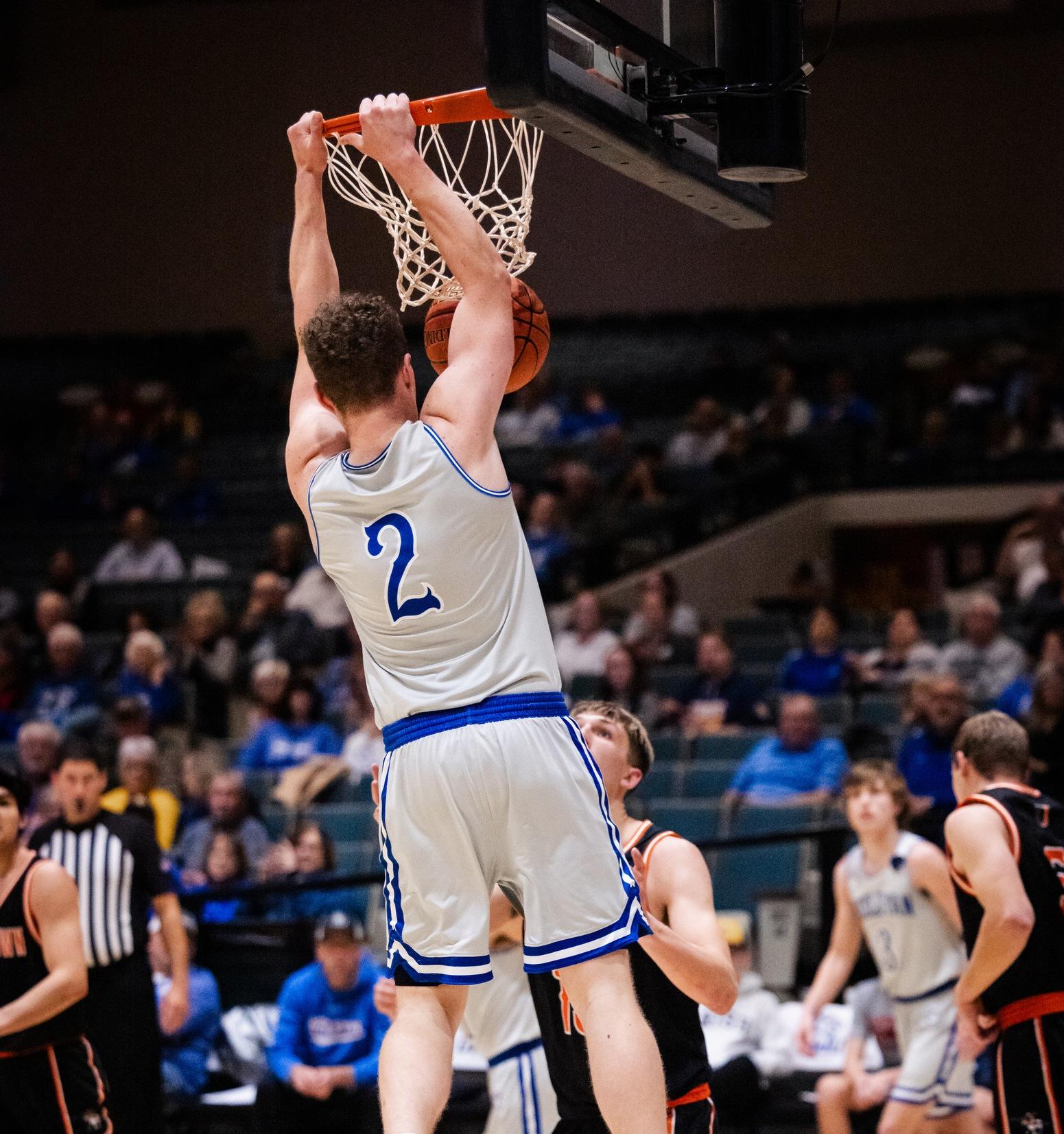 FOUR TIGERS SCORE DOUBLE DIGITS IN UPSET VICTORY OVER MORNINGSIDE