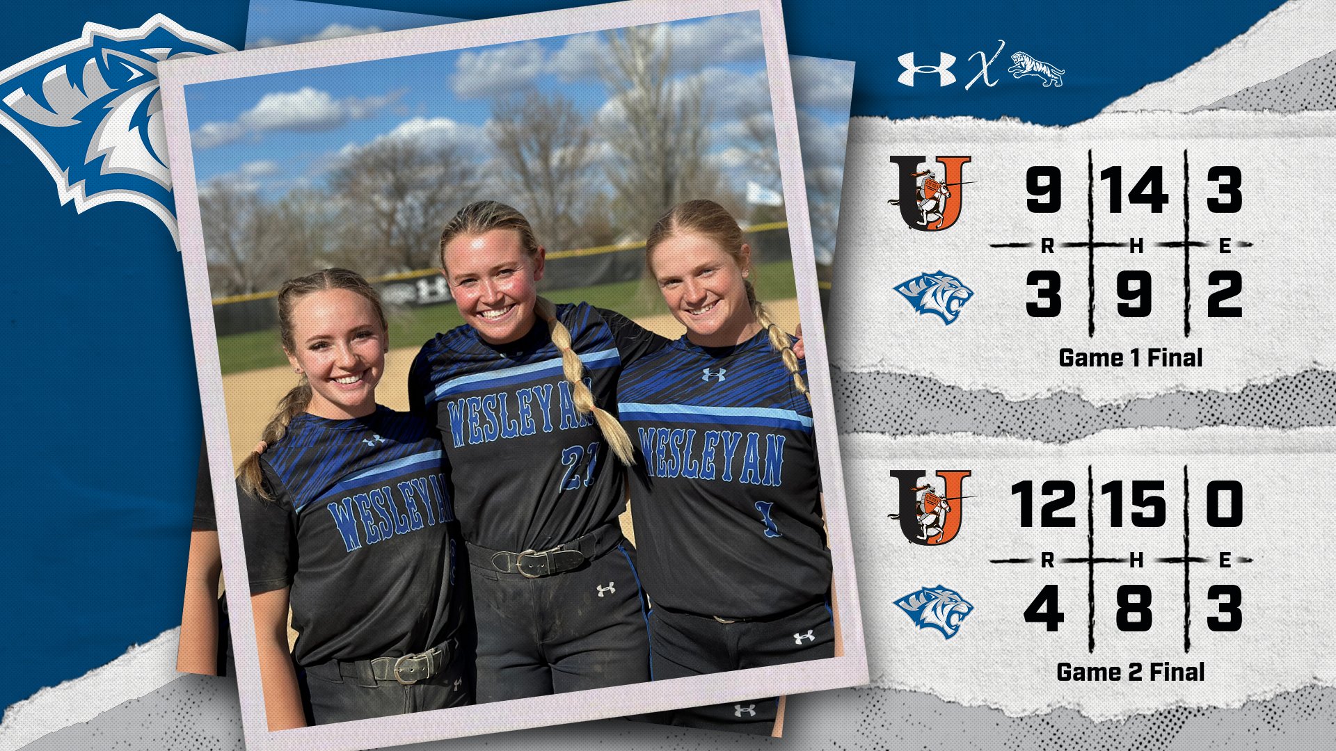 DWU SOFTBALL HONORS THREE ACTIVE RECORD HOLDERS IN LAST HOME CONFERENCE GAME