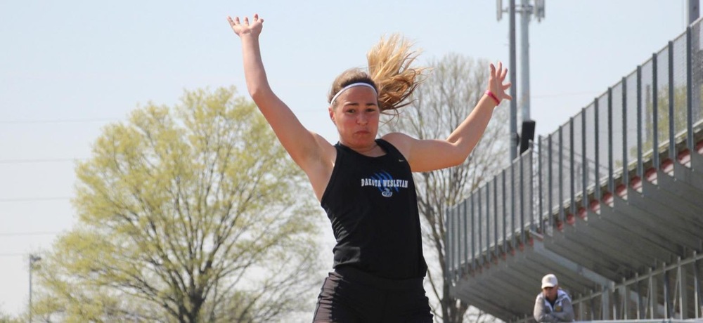 Tiger track and field competes at SDSU DII Invitational