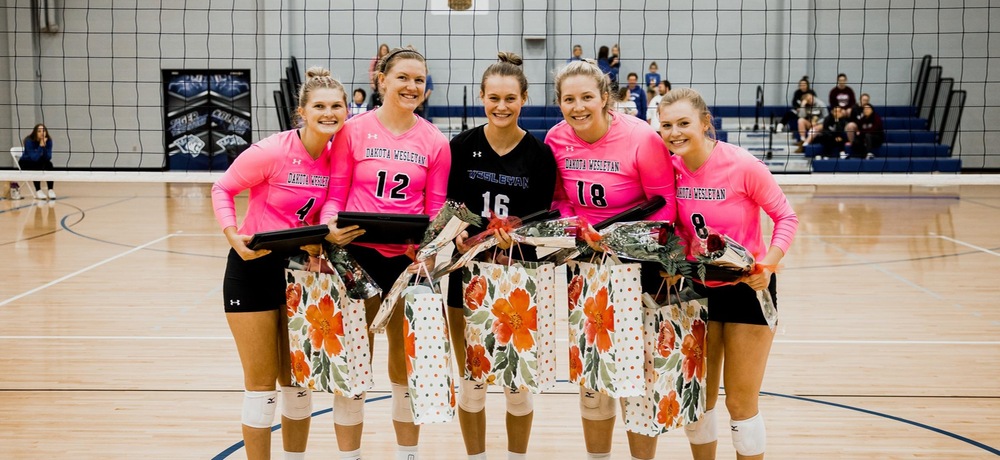 NO. 9 TIGER VOLLEYBALL GET THE STRAIGHT SET IN ON SENIOR DAY, IMPROVING TO 8-0 AT HOME THIS SEASON