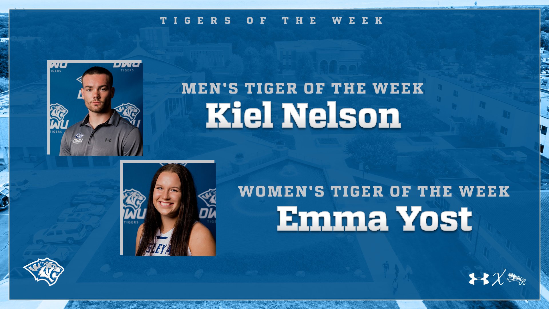 NELSON AND YOST NAMED TIGERS OF THE WEEK