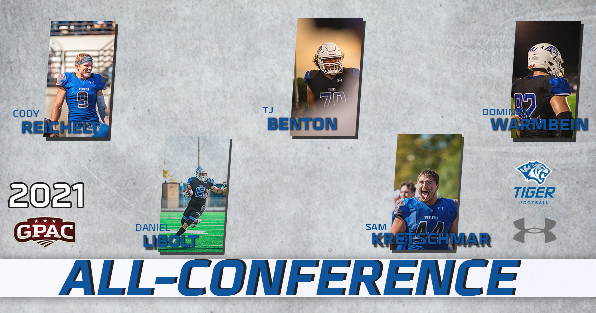 FIVE DWU FOOTBALL PLAYERS WERE NAMED TO ALL-CONFERENCE HONORS