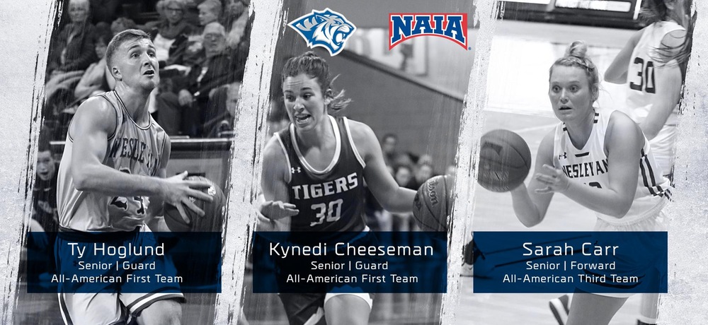 Hoglund, Cheeseman, Carr named to All-American Teams