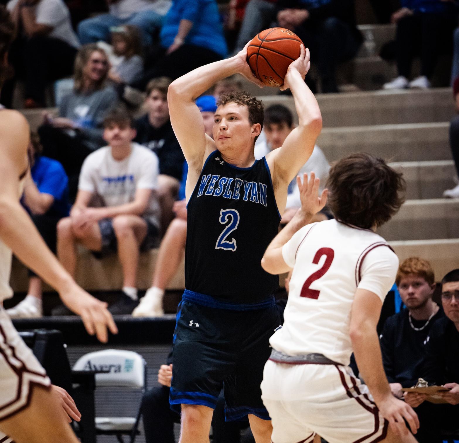 LUBBERS DOUBLE-DOULBE PUSHES DWU TO 64-46 WIN OVER DOANE
