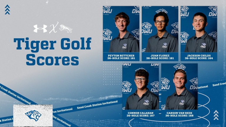 DWU MEN’S GOLF BATTLE WINDY CONDITION IN FINAL ROUND OF THE FALL SEASON