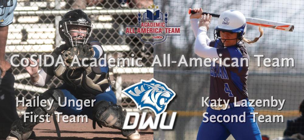 Unger, Lazenby named to CoSIDA Academic All-American Team