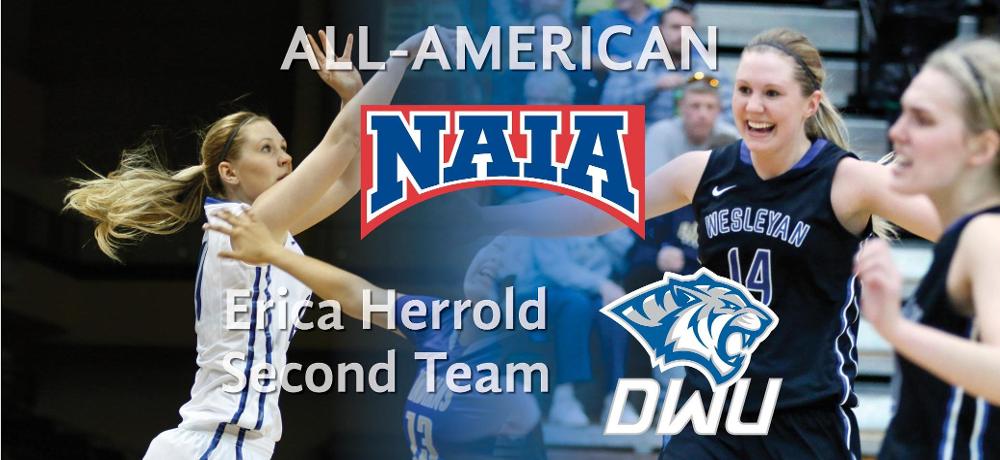 Herrold honored with NAIA All-American nod