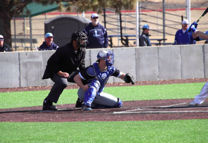 DAKOTA WESLEYAN RIDES STEADY PITCHING AND LONG BALL TO 8-4 WIN OVER IN-STATE TROJANS