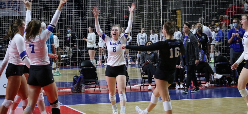 TIGERS HIT .304 PERCENT IN THREE-SET SWEEP OVER VIKINGS